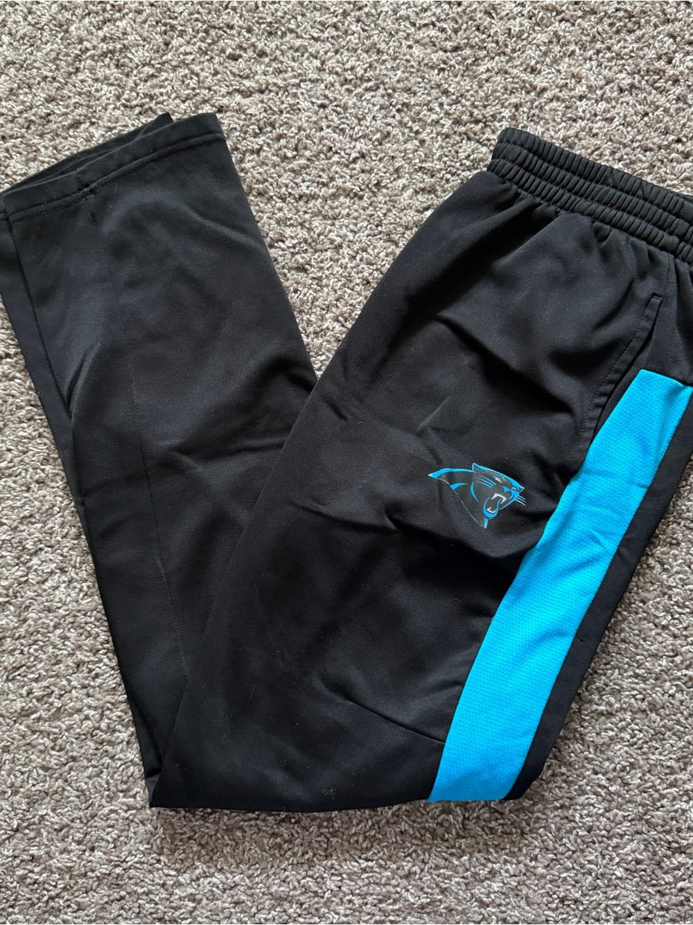 Carolina Panthers NFL Team Apparel Track Pants Youth XL